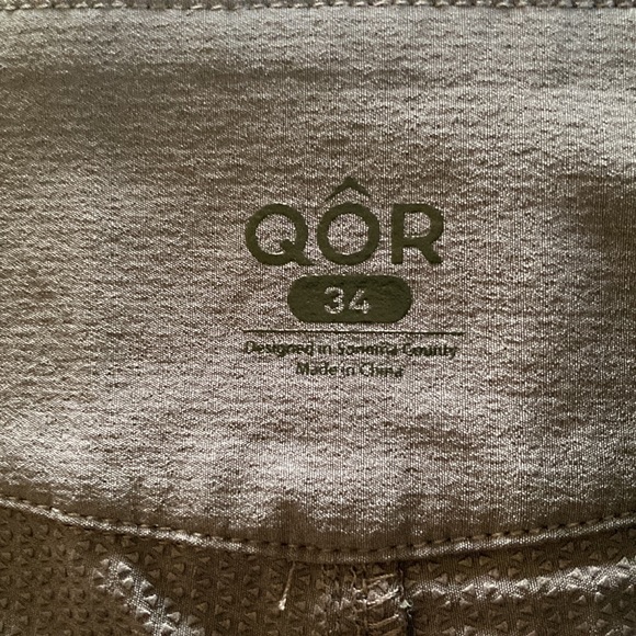 Men’s QOR gray swim trunks board shorts size 34 - Picture 5 of 7